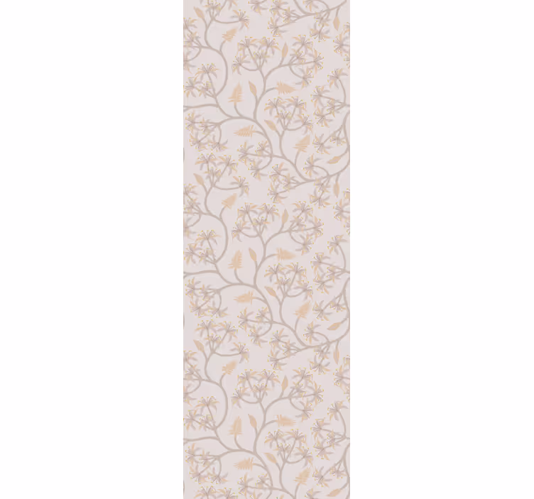 Eleganta blommor på grenar blommatapet - Tenstickers