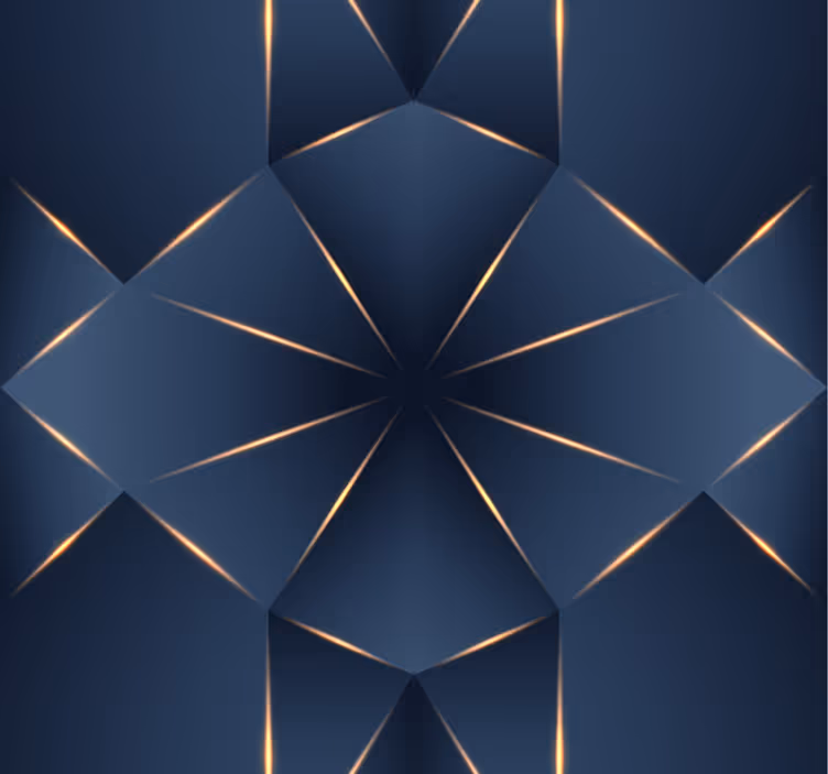 3d geometriska figurer 3d tapet - Tenstickers