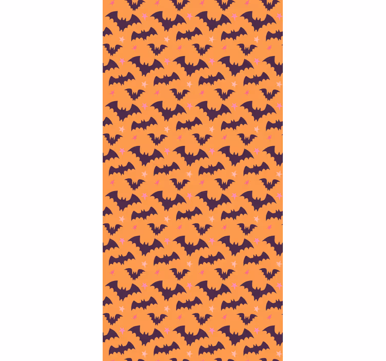 Fladdermöss halloween läskiga tapeter - Tenstickers
