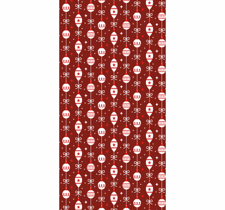 Julgranskulor jul tapet - Tenstickers