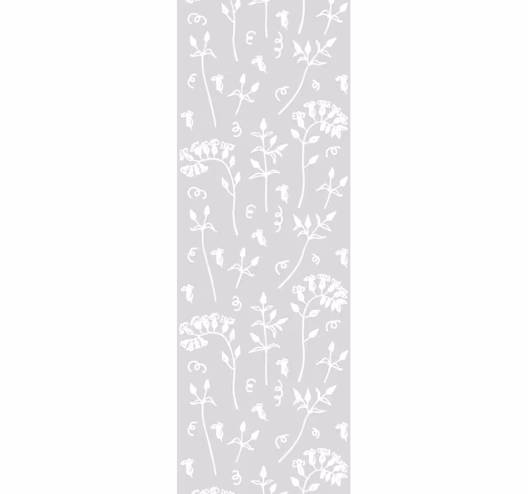 Blommig botanisk Tapet blommor - Tenstickers