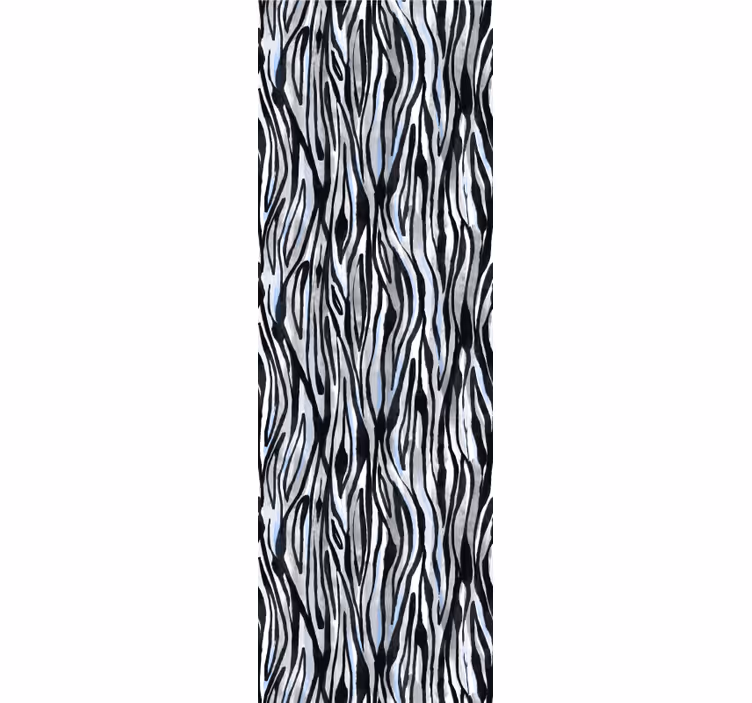Zebra rand motiv Zebra tapet - Tenstickers