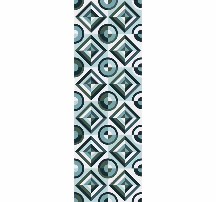 Kakel design vintage texturerat tapet - Tenstickers