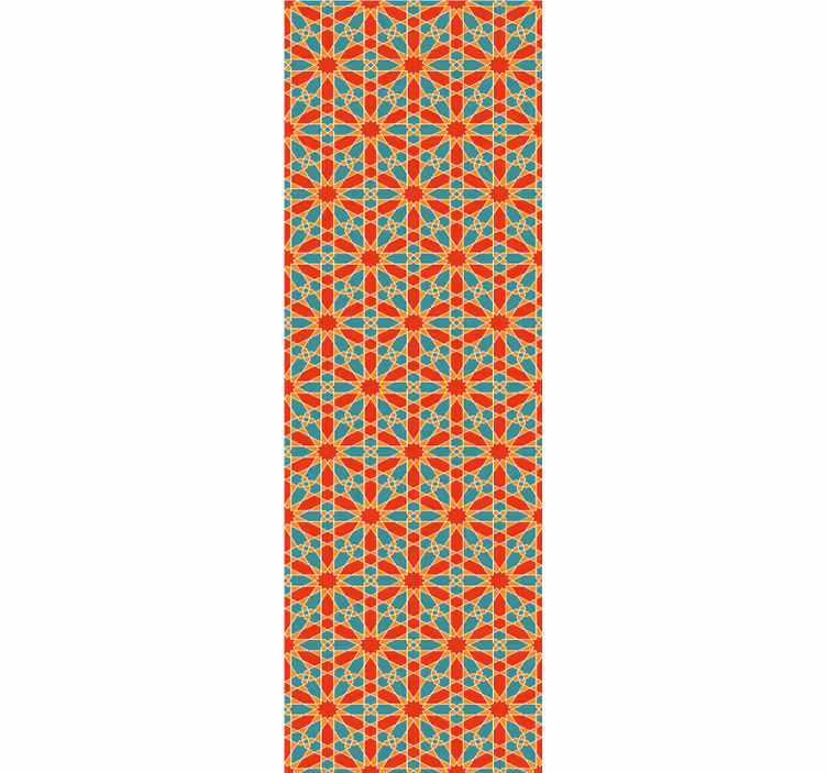 Kalejdoskopsymmetri tapet geometriska former - Tenstickers