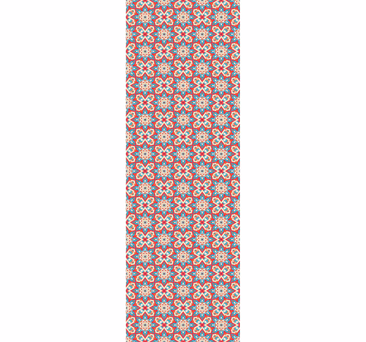 Sömlös mandala prydnad blommig tapet - Tenstickers