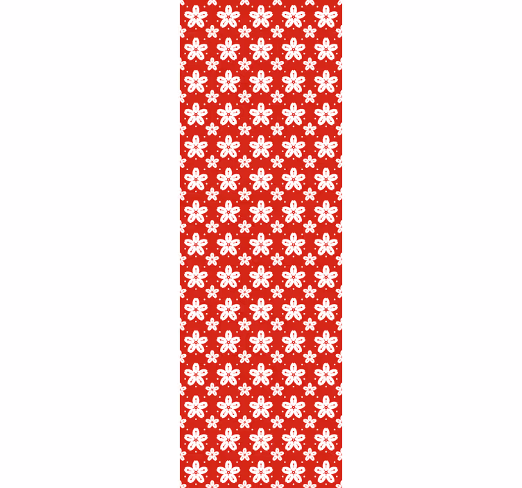 Gammal stil japansk blomning tapet - Tenstickers