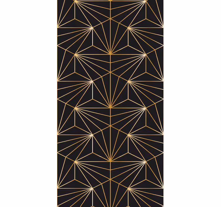Geometriska linjer fusion tapet geometriska former - Tenstickers