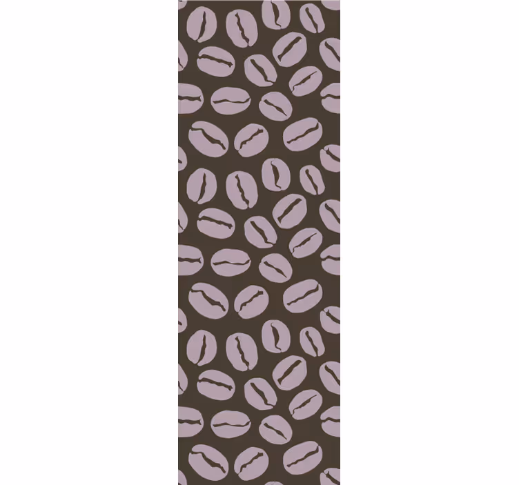 Vackra kaffebönor matsal tapeter - Tenstickers