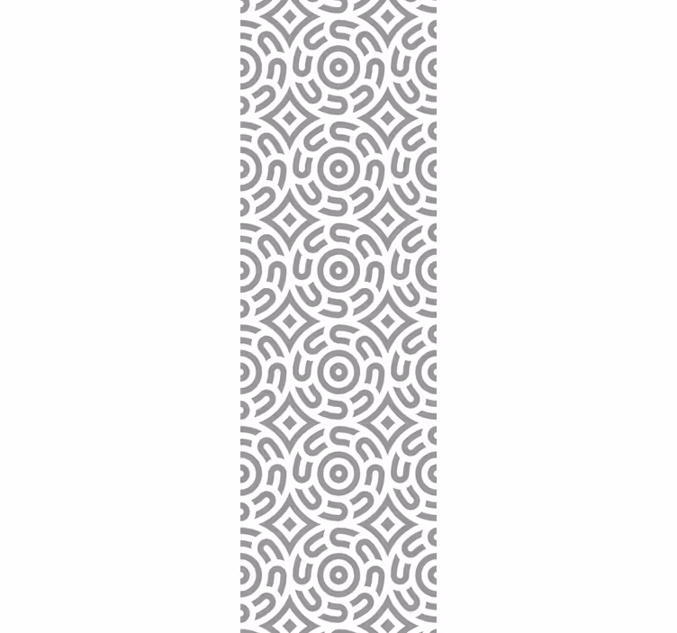 Geometriska spiraler tapet matsal - Tenstickers