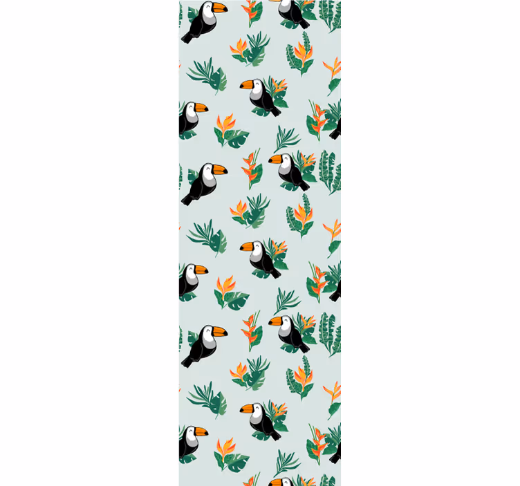 Tropiska tukaner design Dyr tapet - Tenstickers