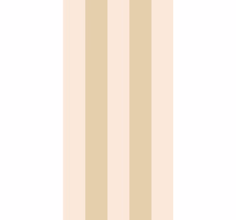 Beige toner vertikal tapet - Tenstickers