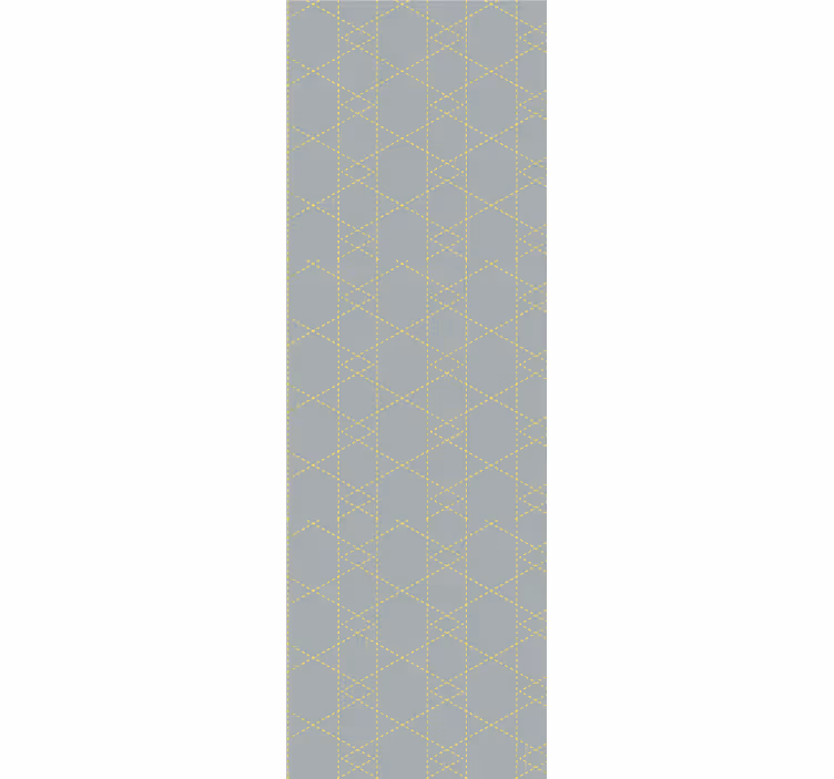 Pantone origami trianglar tapet - Tenstickers