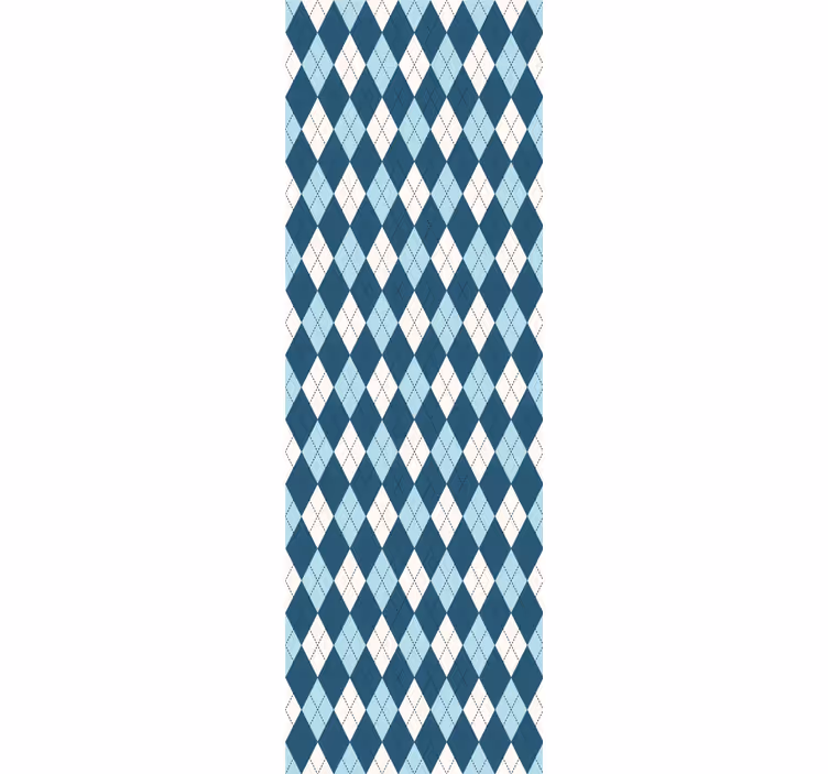 Diamant harlekin tapet geometriska former - Tenstickers