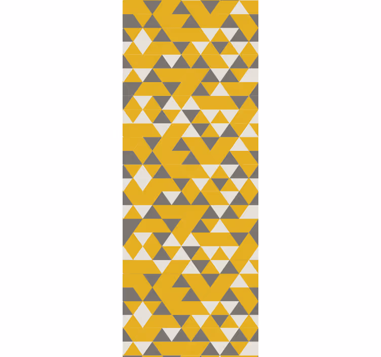 Geometrisk triangel pantone triangel tapet - Tenstickers