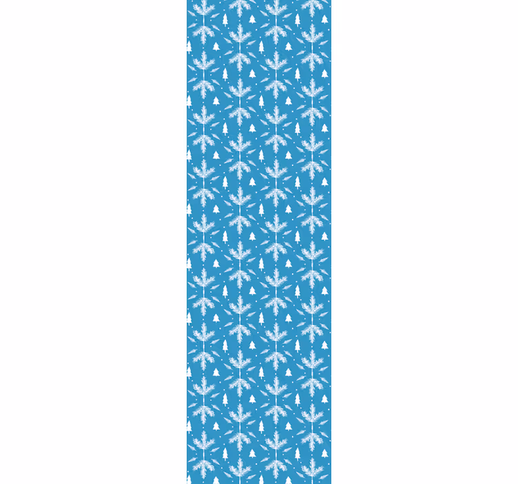 Tapet kontor intrikata snöflingor - Tenstickers