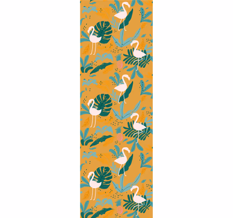 Flamingo tropisk Dyr tapet - Tenstickers