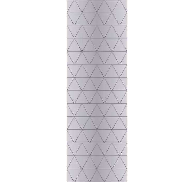 Vackra metalliska trianglar tapeter - Tenstickers