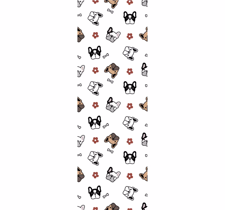 Hund doodle ensemble Tapet hundar - Tenstickers