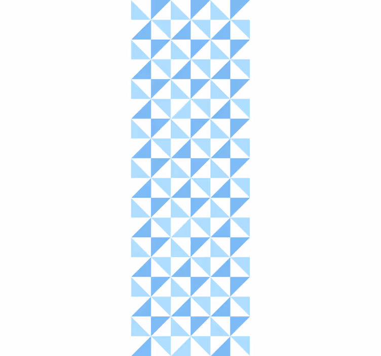 Geometrisk triangulering tapet geometriska former - Tenstickers