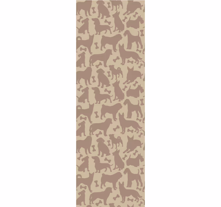 Tapet hundar feline motiv - Tenstickers