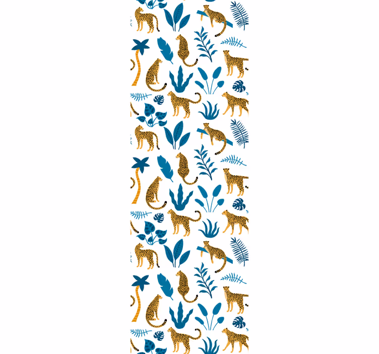 Djungelns faunaflora Dyr tapet - Tenstickers