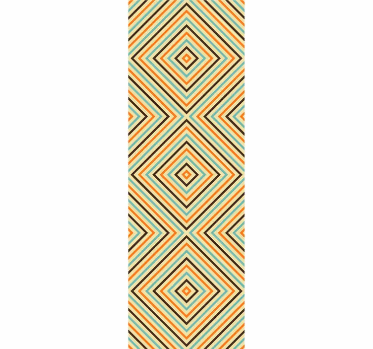Geometrisk romb tapet geometriska former - Tenstickers