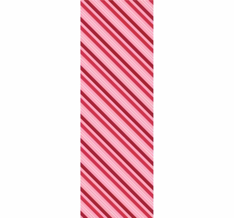 Diagonal rand Tapet andra stråk - Tenstickers