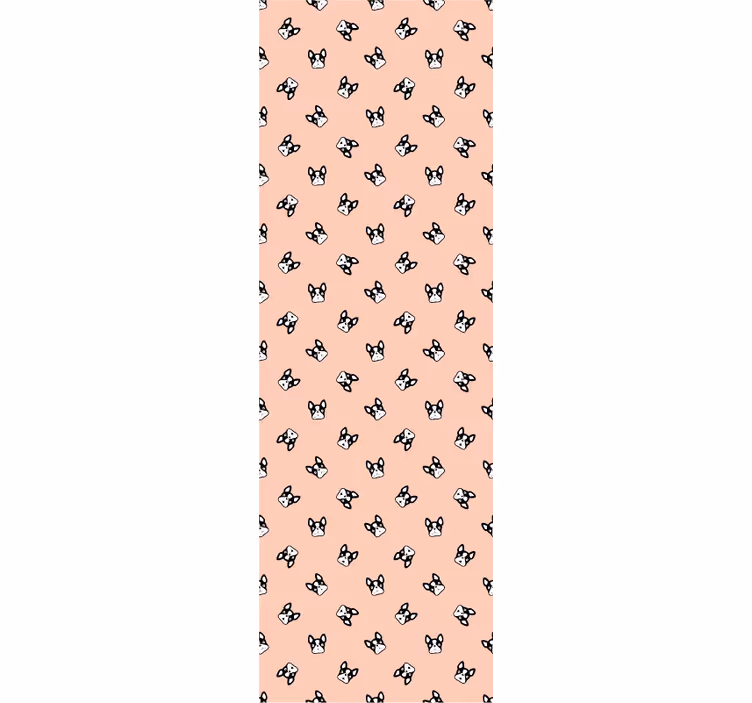 Hundmönster charm Tapet hundar - Tenstickers