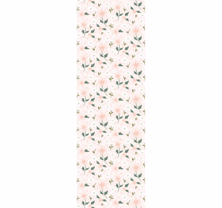 Blommig delikatess Tapet blommor - Tenstickers