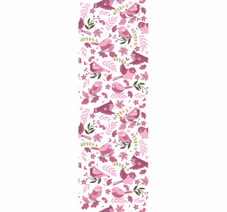 Fågel illustration Tapet fåglar - Tenstickers