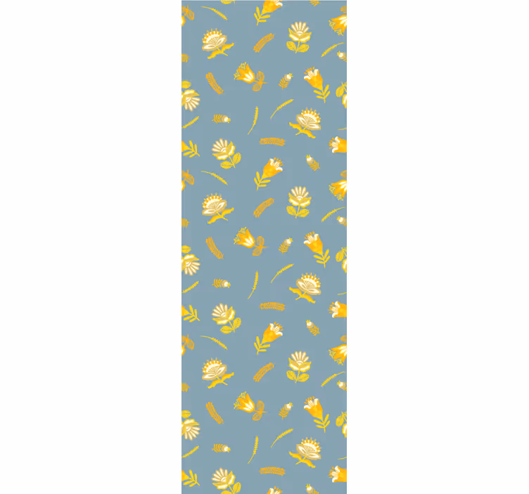 Blommig fröjd Tapet blommor - Tenstickers