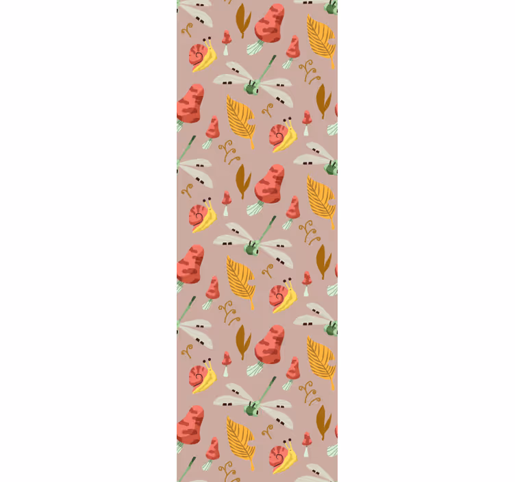Fantasifulla naturmotiv Tapet konst - Tenstickers