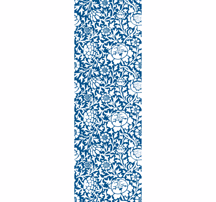 Blommig elegans motiv Tapet blommig - Tenstickers
