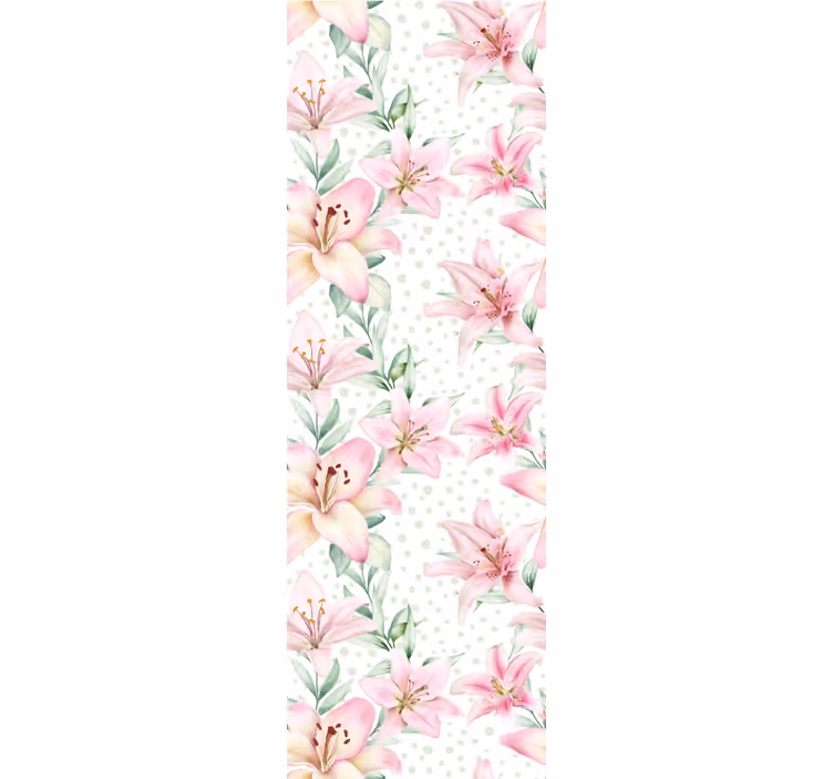 Blommig symfoni Tapet blommor - Tenstickers