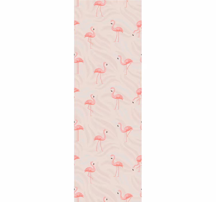 Flamingo ensemble Dyr tapet - Tenstickers