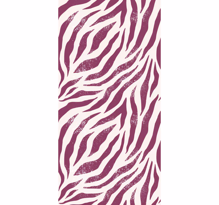 Zebraränder Zebra tapet - Tenstickers