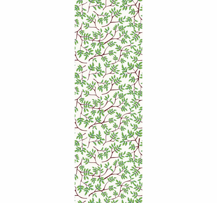 Botaniska grenar Tapet blad - Tenstickers