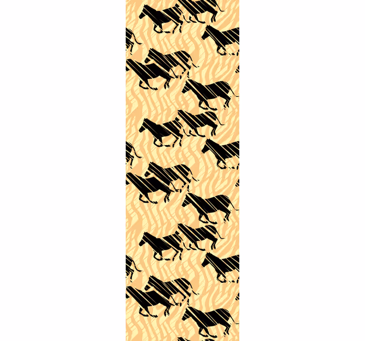 Zebra mönster motiv Dyr tapet - Tenstickers