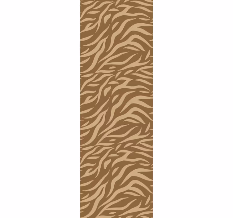 Brun och beige tiger hud sovrum tapeter - Tenstickers