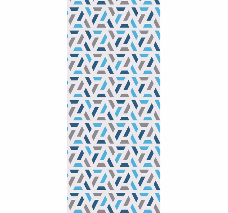 Abstrakta sammankopplade mönster tapet geometriska former - Tenstickers