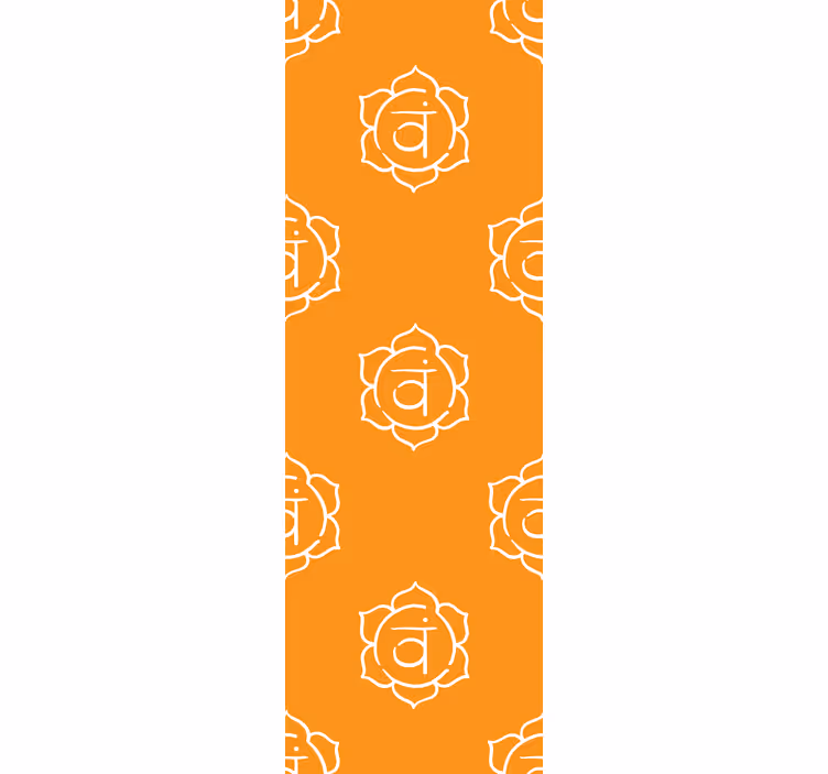 Heligt symbolmönster Tapet konst - Tenstickers