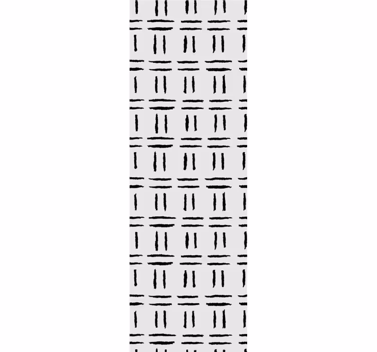 Geometrisk linjekonfiguration Tapet nordisk - Tenstickers