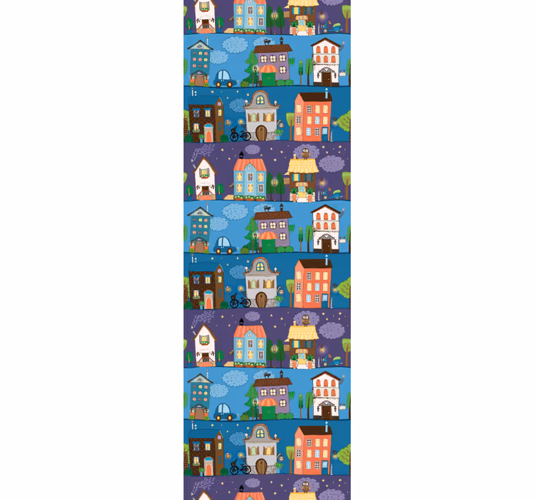 Urban storytime Tapet städer och länder - Tenstickers