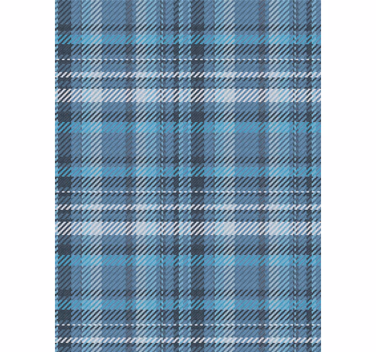 Rutmönster design Tapet horisontaler - Tenstickers