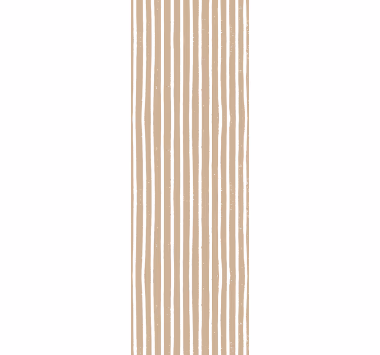 Nordisk beige och vit vertikal tapet - Tenstickers