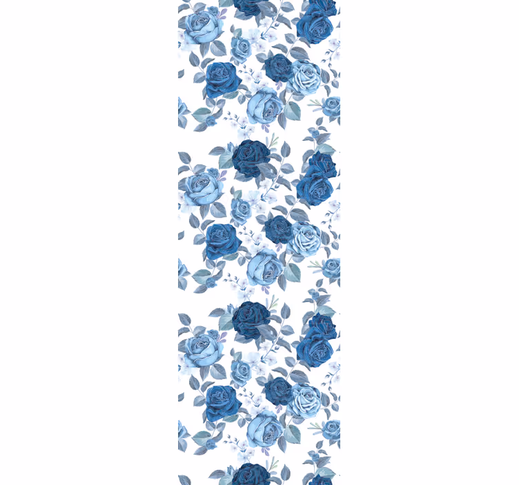 Rosa mönstrad yta Tapet blommor - Tenstickers