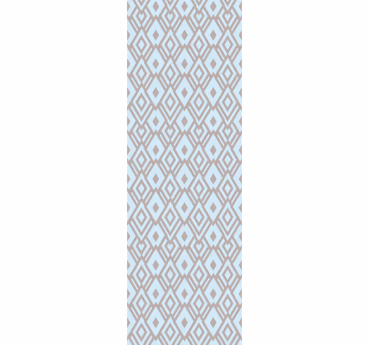 Geometriskt diamantmotiv tapet geometriska former - Tenstickers