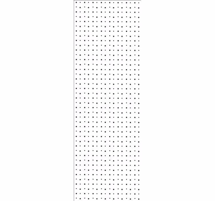 Prickigt mönster Tapet cirklar, prickar och polka dots - Tenstickers