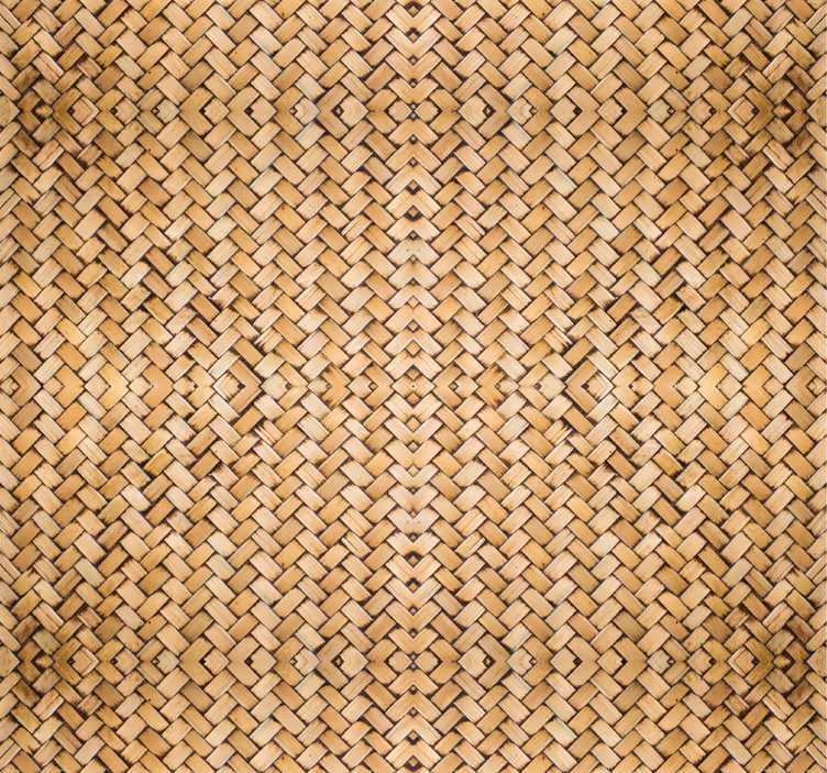 Bambu vävd effekt tapeter - Tenstickers
