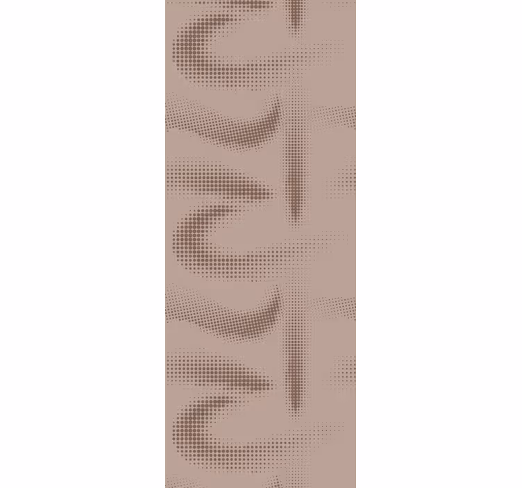 Skandinavisk design prickade mönster tapet - Tenstickers
